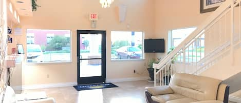 Lobby sitting area