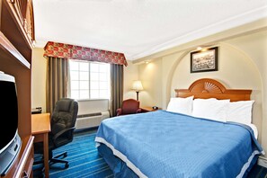 Desk, iron/ironing board, free cots/infant beds, free WiFi