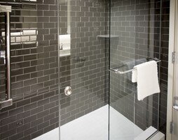 Free toiletries, hair dryer, towels, soap