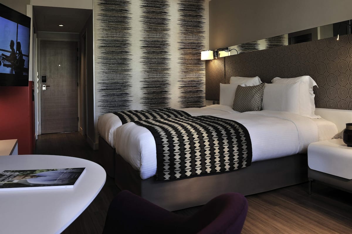 Superior Room, 2 Twin Beds, City View | Premium bedding, minibar, in-room safe, blackout drapes
