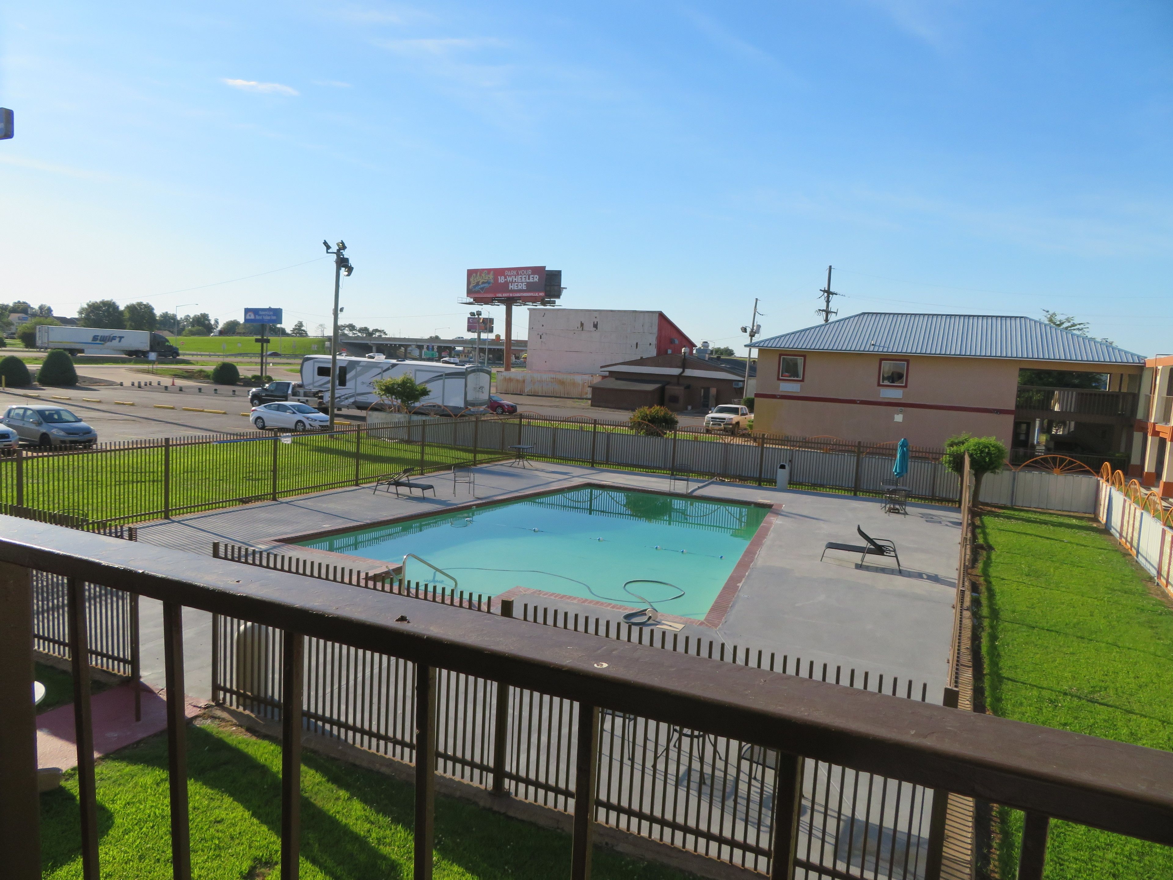 Seasonal outdoor pool