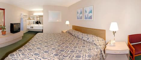 Desk, iron/ironing board, free cots/infant beds, free rollaway beds