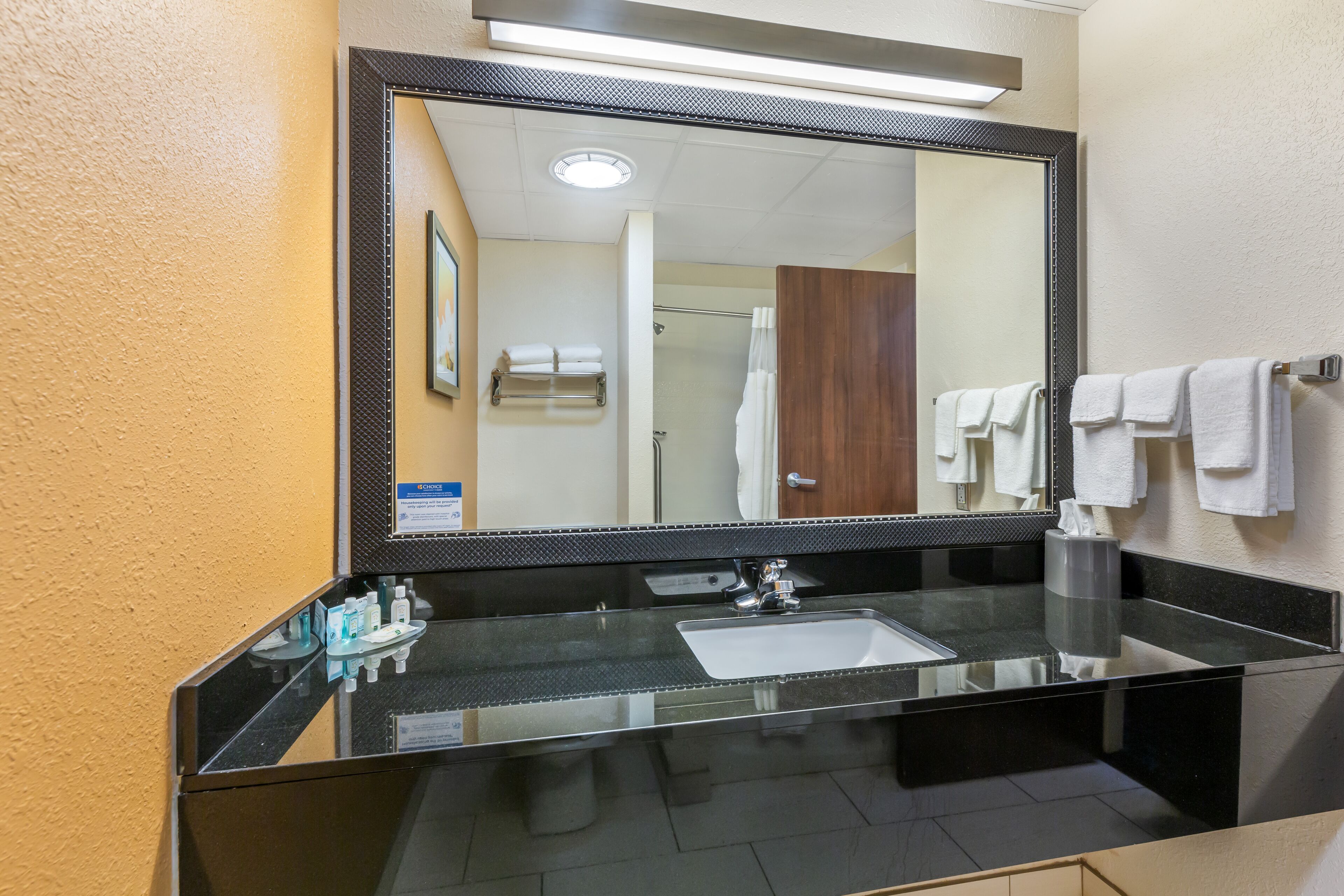 suite, 2 queen beds, non smoking | bathroom | combined shower/bathtub, free toiletries, hair dryer, towels