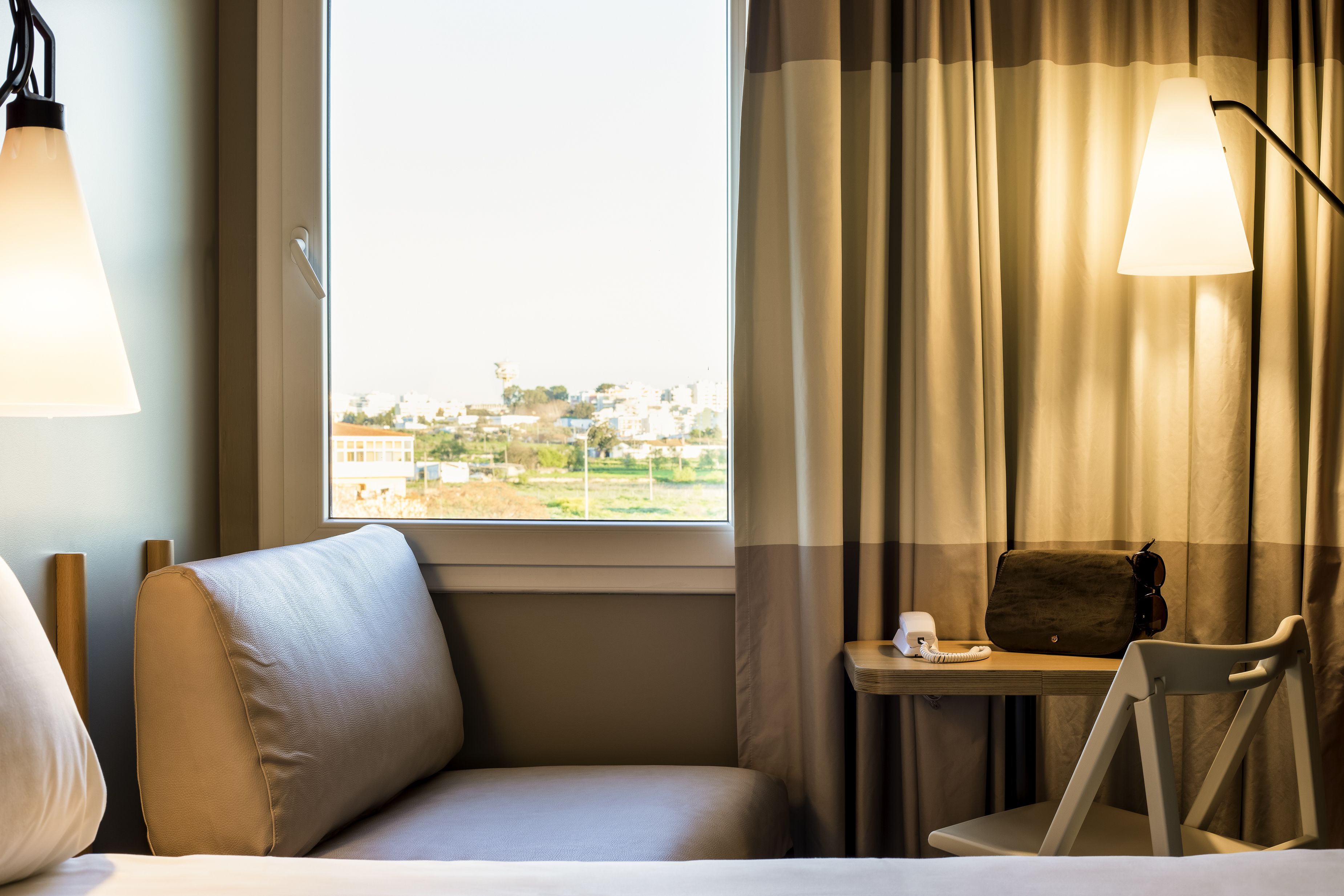 in-room safe, desk, blackout curtains, soundproofing