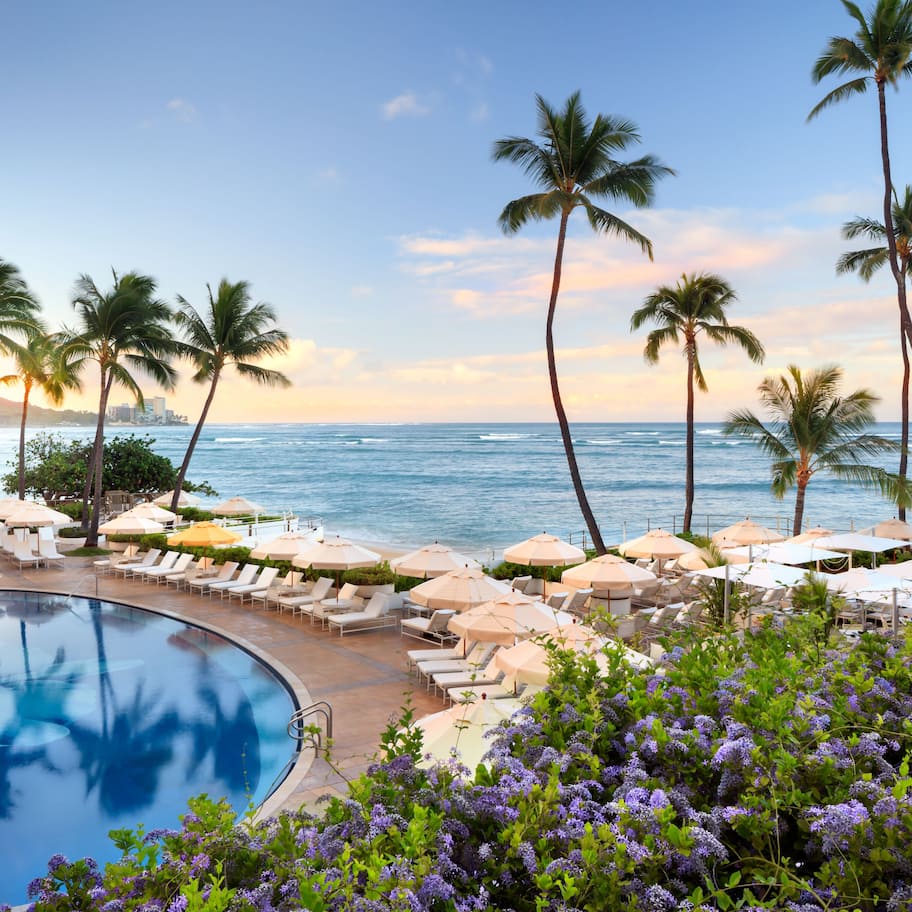 On the beach, white sand