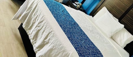 Room, 2 Queen Beds, Non Smoking | Free WiFi, bed sheets