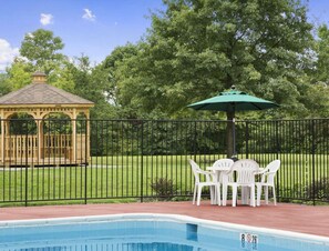 Seasonal outdoor pool