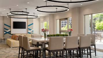 Sala de estar en el lobby