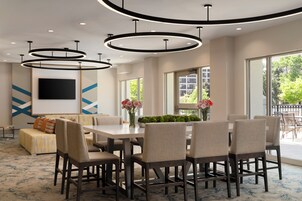 Sala de estar en el lobby