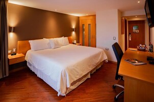 Premium bedding, memory foam beds, minibar, in-room safe