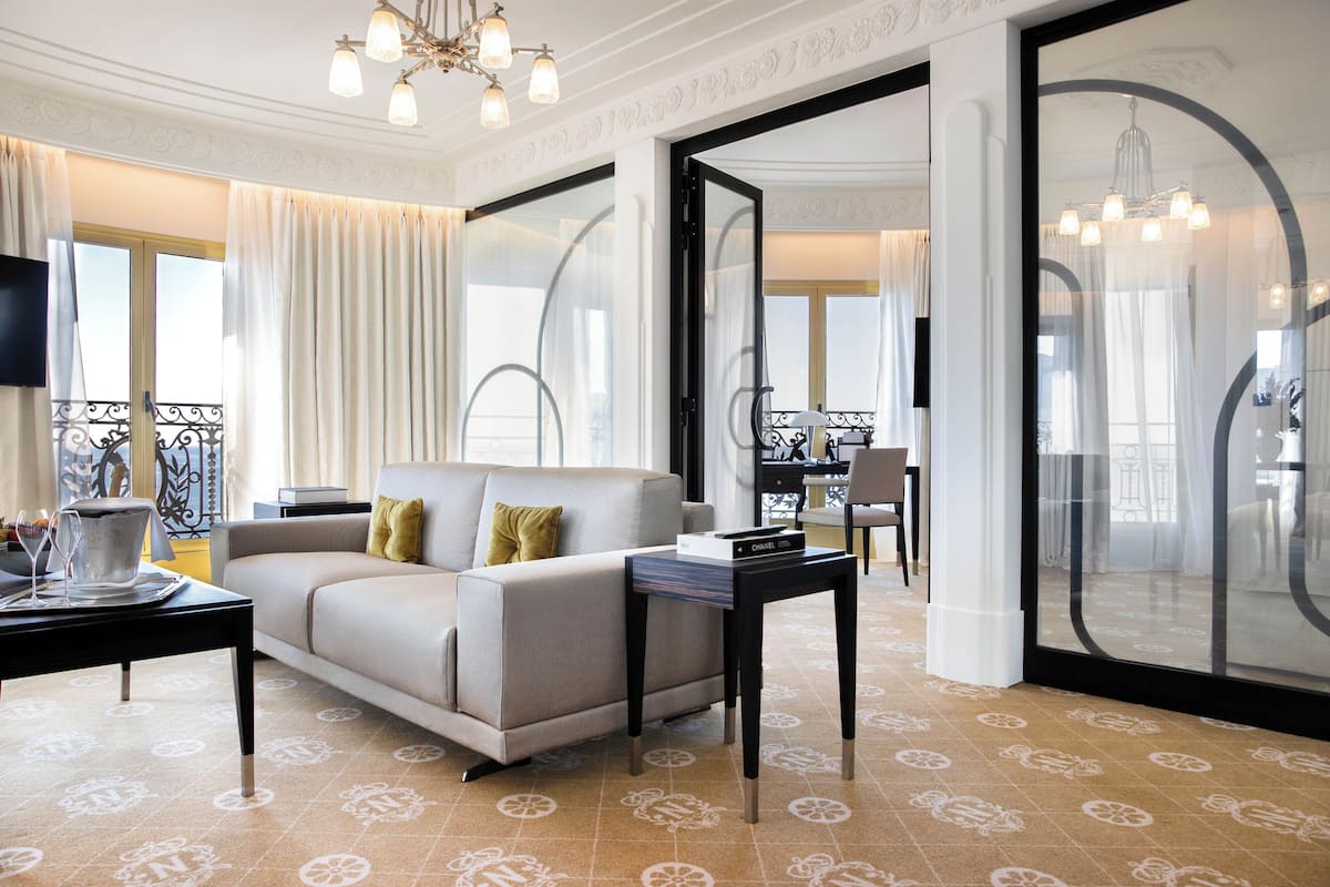 Panoramic Suite, Sea View | 1 bedroom, Egyptian cotton sheets, premium bedding, minibar