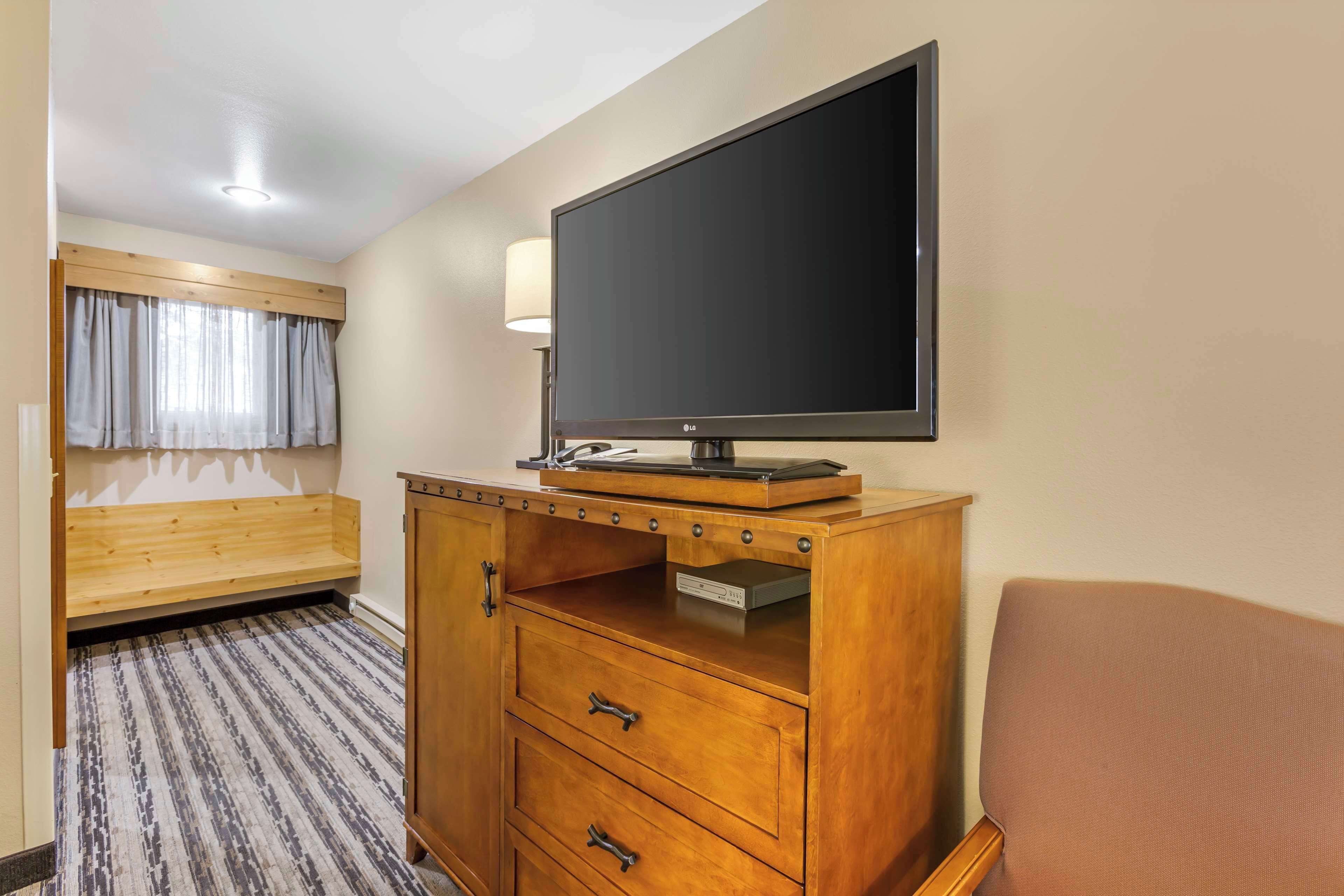 standard room, 2 queen beds, non smoking, refrigerator & microwave | 1 bedroom, desk, laptop workspace, blackout curtains