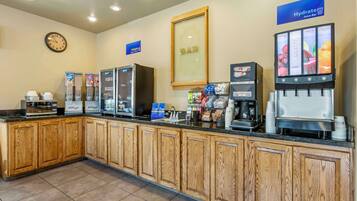 Free continental breakfast