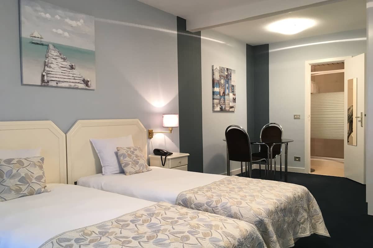 Chambre Standard Twin (EU Area View) | Blackout curtains, free WiFi, bed sheets