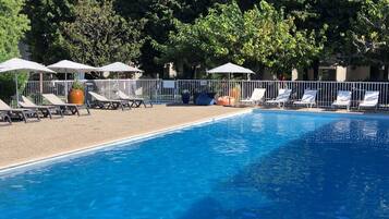 Seasonal outdoor pool