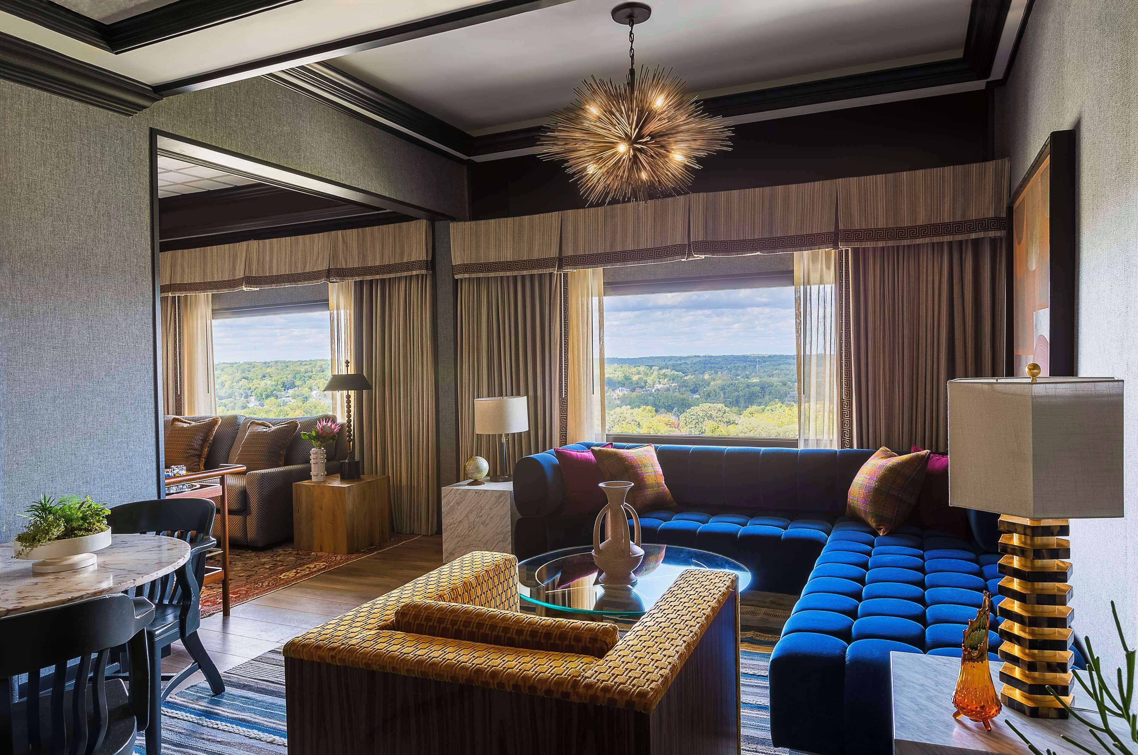 Phòng Suite Presidential | Khu phòng khách | TV màn hình phẳng 