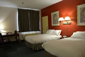 Superior Room, 2 Double Beds, Non Smoking | Pillowtop beds, in-room safe, blackout drapes, iron/ironing board - The Marlborough Hotel (Winnipeg)