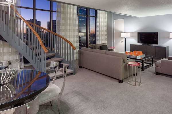 Presidential Suite, 1 King Bed | Premium bedding, in-room safe, desk, iron/ironing board