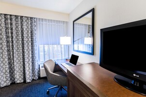 Blackout drapes, iron/ironing board, free WiFi, bed sheets