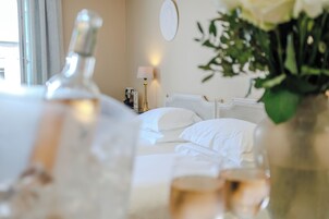 Premium bedding, minibar, in-room safe, desk