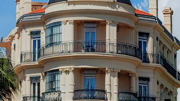 Façade de l’hébergement