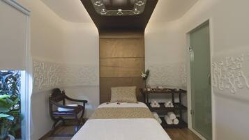 Sauna, body treatments, body wraps, body scrubs, facials