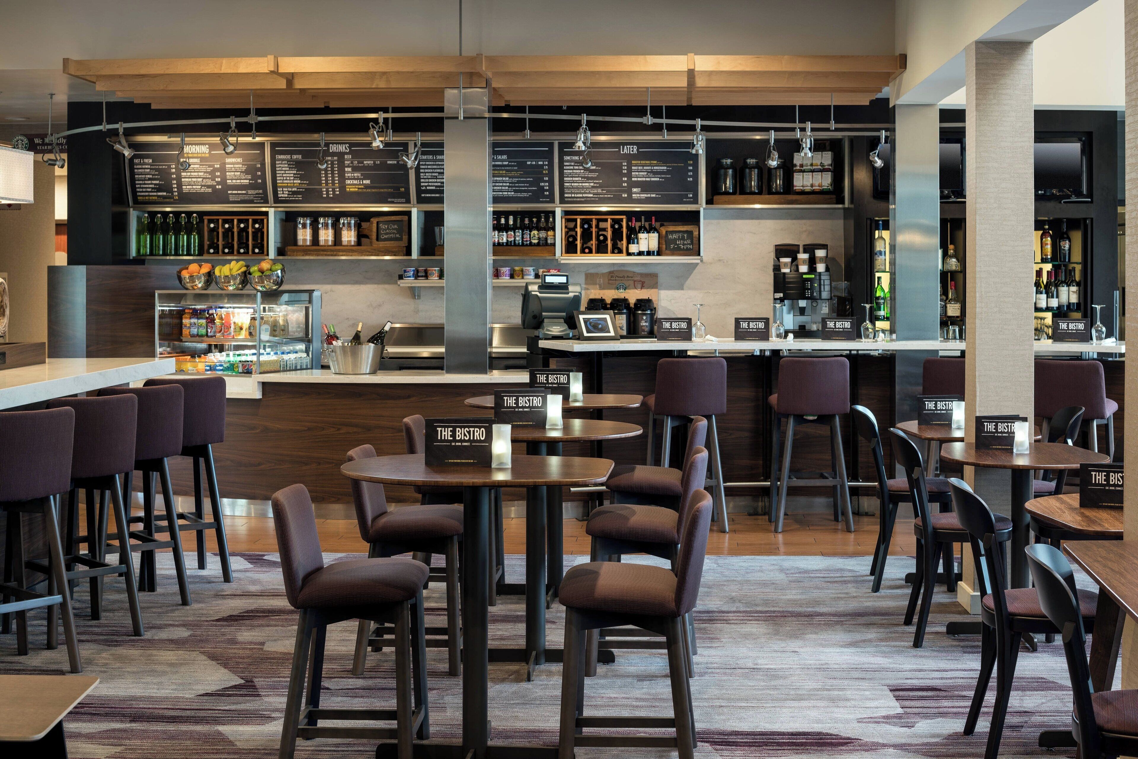 daily buffet breakfast for a fee