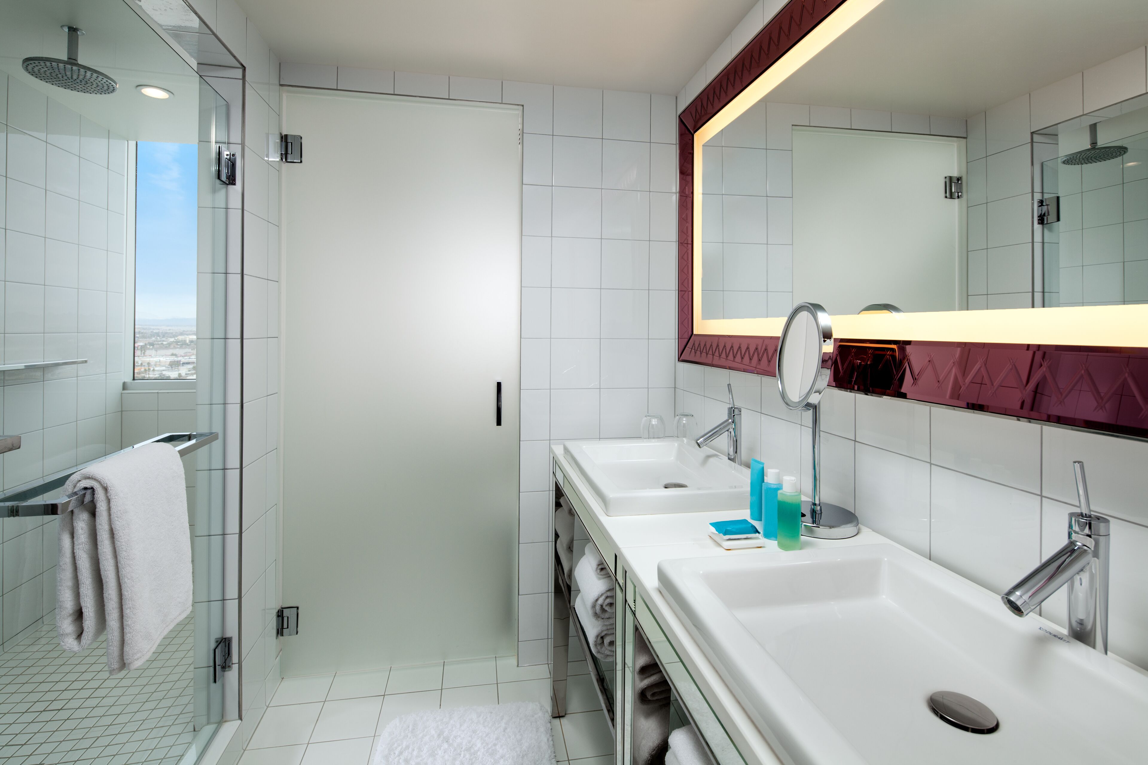 ALEXANDRIA ULTRA SUITE | Bathroom | Shower, designer toiletries, hair dryer, towels