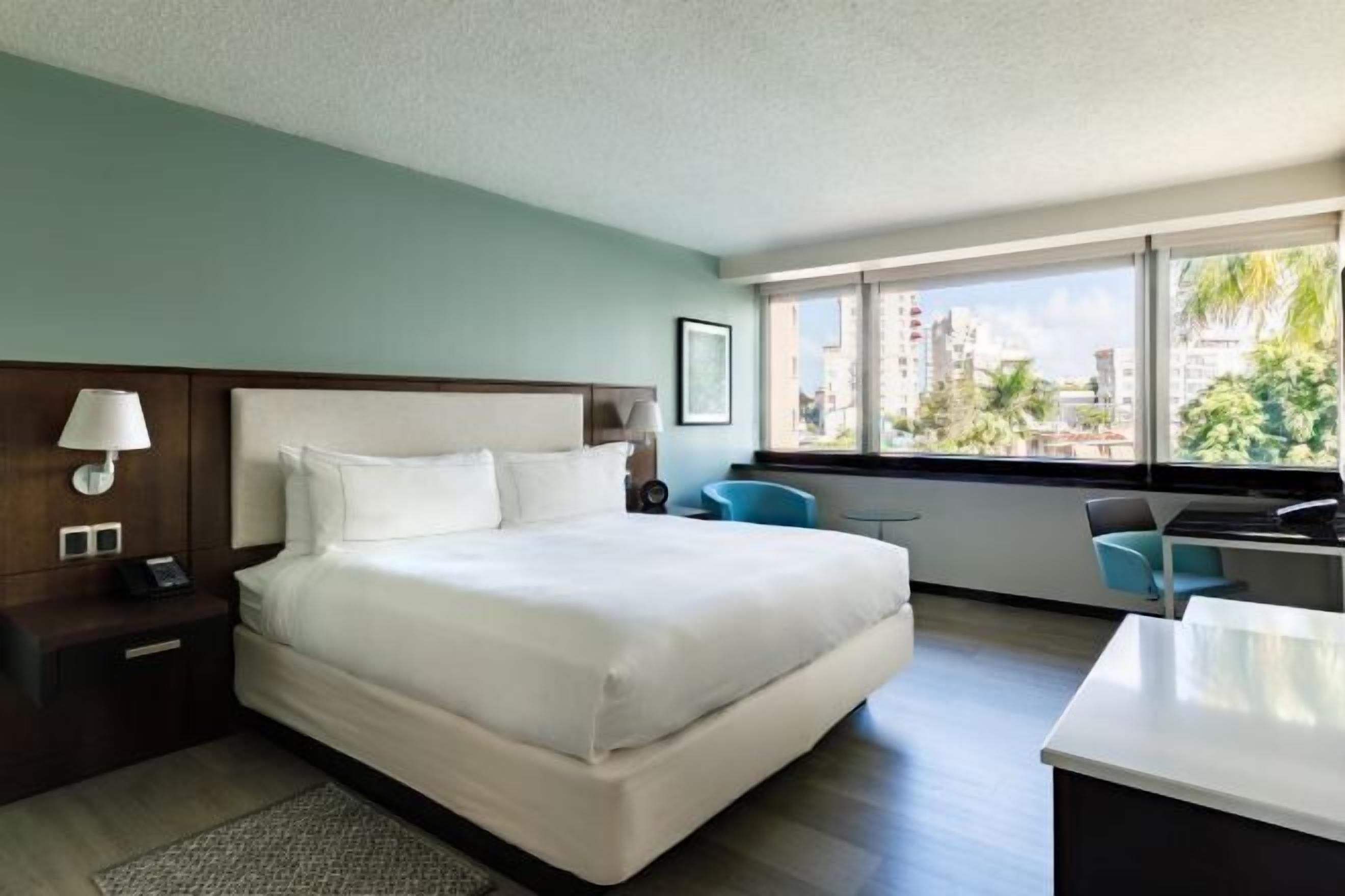 高档床上用品、客房内保险箱、遮光窗帘、隔音