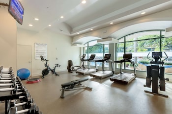 Fitness center at DoubleTree by Hilton San Juan
