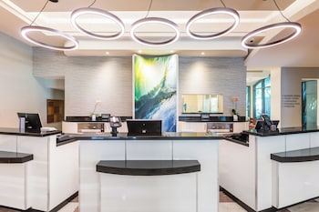 Reception area at DoubleTree by Hilton San Juan