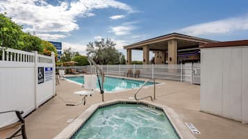 Seasonal outdoor pool