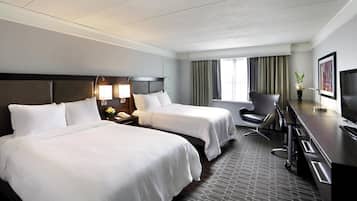 Standard two doubles | Premium bedding, down comforters, pillowtop beds, in-room safe