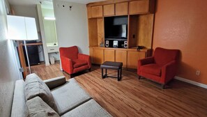 Standard Suite, 2 Double Beds, Non Smoking, Refrigerator & Microwave | Hypo-allergenic bedding, desk, laptop workspace, blackout drapes