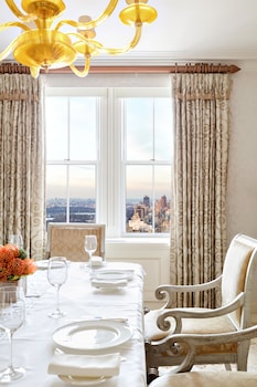Dining experience in room at The Pierre, A Taj Hotel, New York