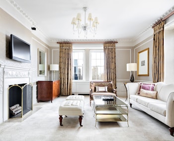 Grand Suite, 1 King Bed, City View | Living area | Flat-screen TV, pay movies at The Pierre, A Taj Hotel, New York