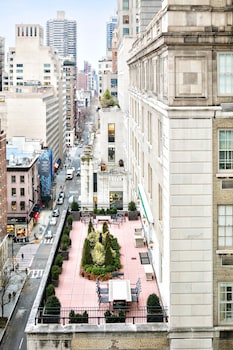 View from property looking out at The Pierre, A Taj Hotel, New York