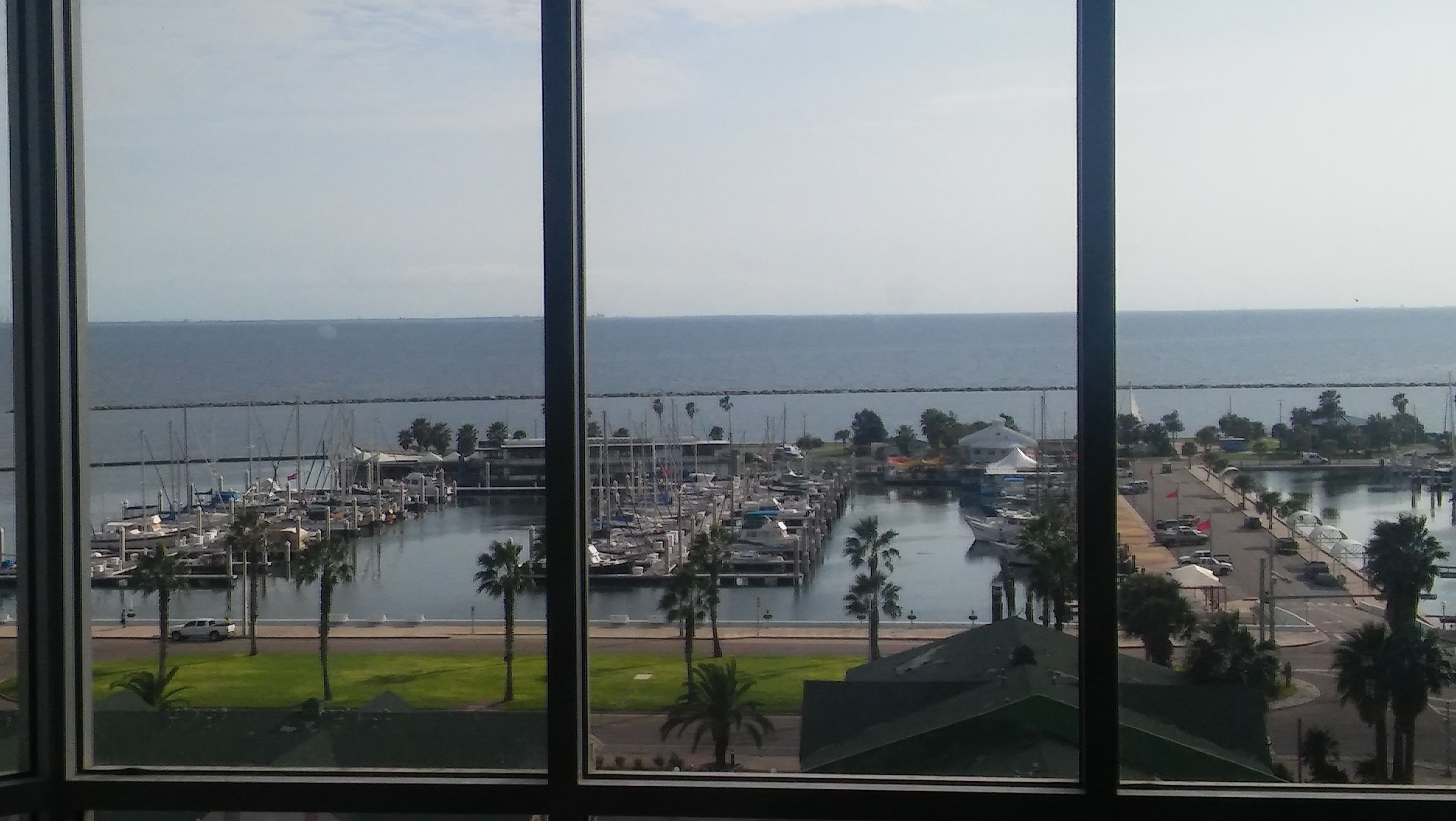 Vue depuis l’hébergement