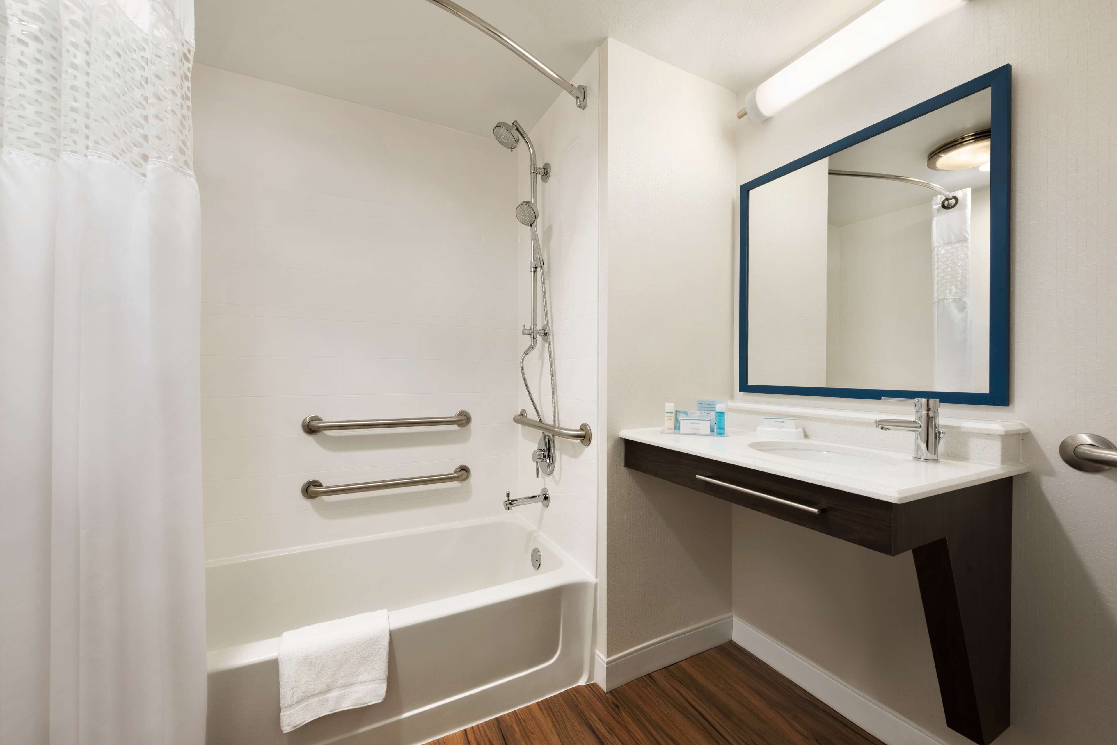 free toiletries, hair dryer, towels, soap