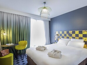 Junior Suite, 1 Double Bed with Sofa bed, Balcony | In-room safe, desk, blackout curtains, soundproofing