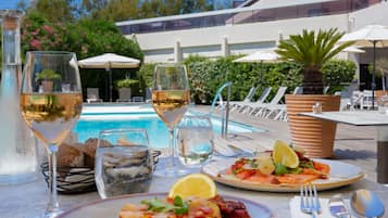 Frühstück, Mittagessen und Abendessen