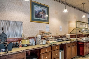 Free buffet breakfast