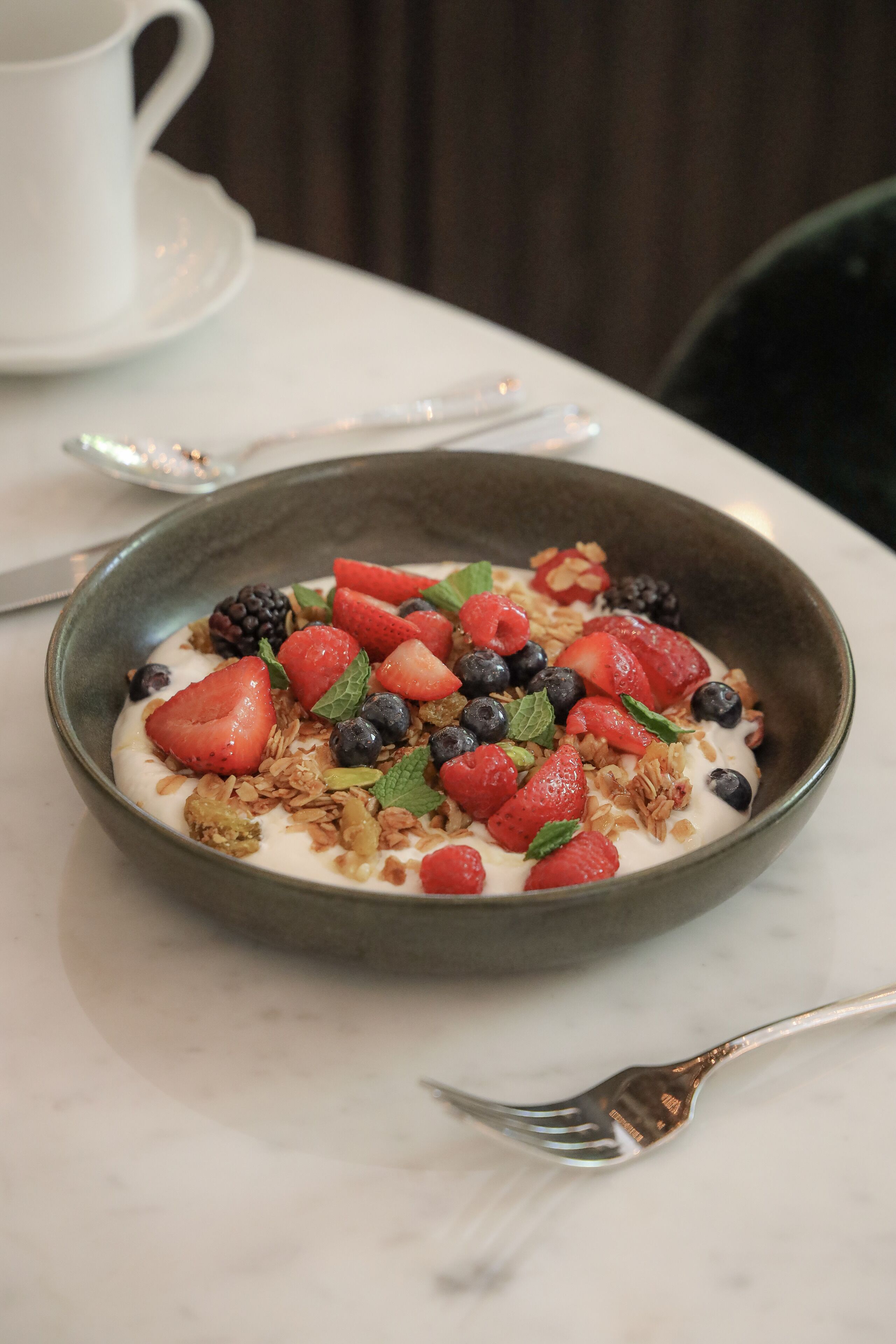 Daily to-go breakfast for a fee
