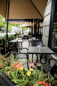 Patio, balcany or terrace at Fairmont Olympic Hotel