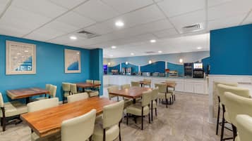 Free daily full breakfast