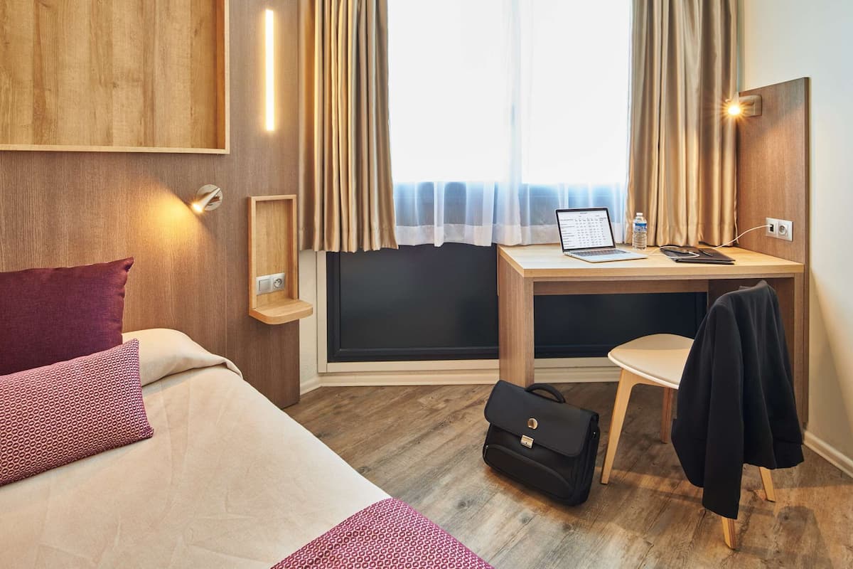 in-room safe, desk, blackout curtains, soundproofing