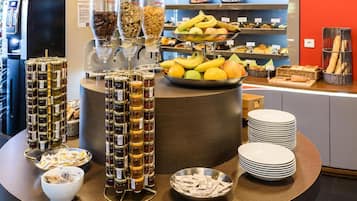 Daily buffet breakfast (EUR 16 per person)