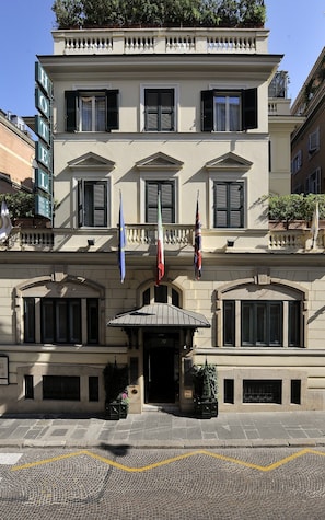 Façade de l’hébergement
