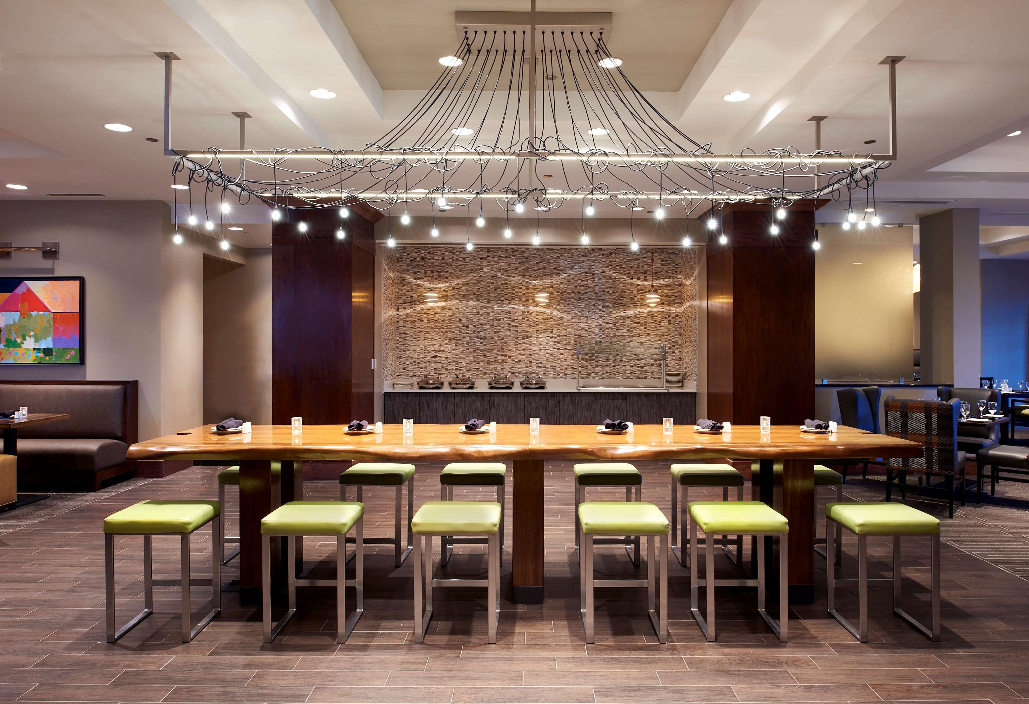 Breakfast, lunch and dinner served