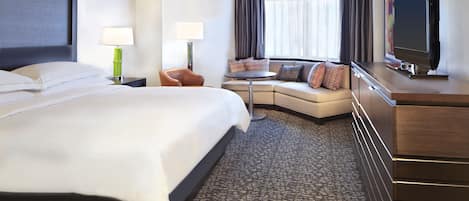 1 bedroom, Frette Italian sheets, premium bedding, down duvets